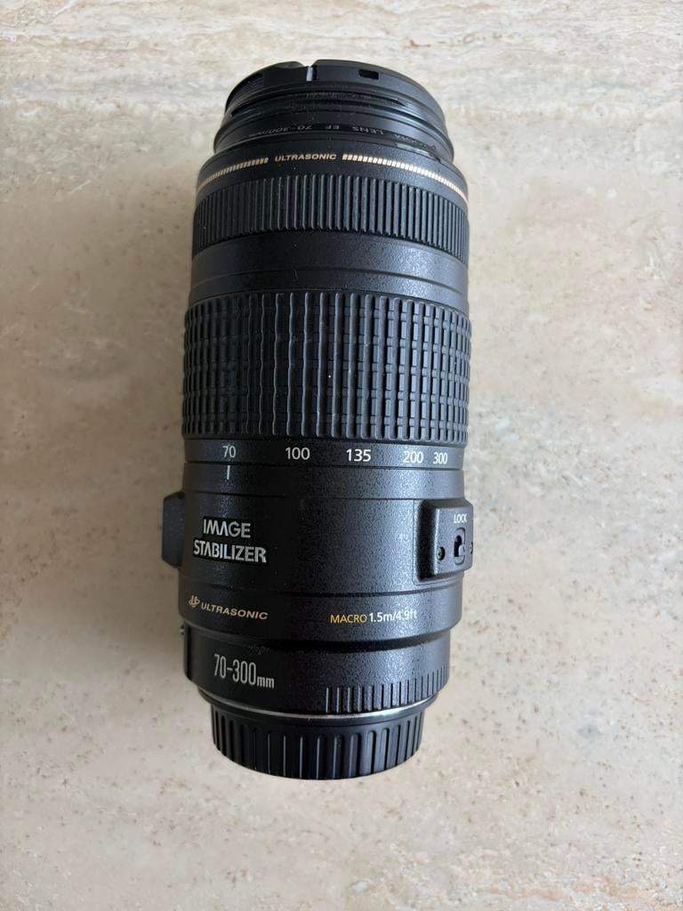 Canon EF 70-300mm f/4-5.6 IS USM Telelens, Audio, Tv en Foto, Fotografie | Lenzen en Objectieven, Ophalen of Verzenden, Zo goed als nieuw