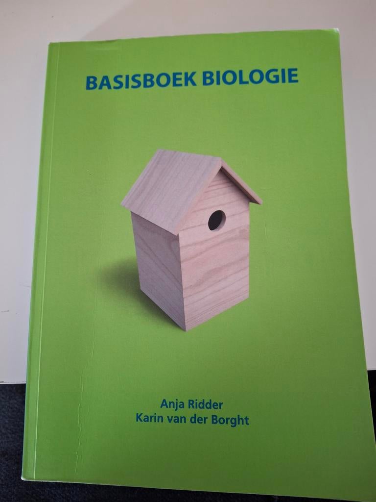 Biologie Studieboek, Boeken, Gelezen, Anja Ridder, Karin van der Borght, Beta, HBO