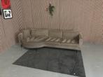 GRATIS LEVERING Loungebank Taupe 290x130 GEREINIGD, 250 tot 300 cm, 125 tot 150 cm, Hoekbank, Ophalen of Verzenden