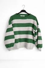 By Clara trui gestreept onesize groen wit, By clara, Ophalen of Verzenden, Zo goed als nieuw, Groen