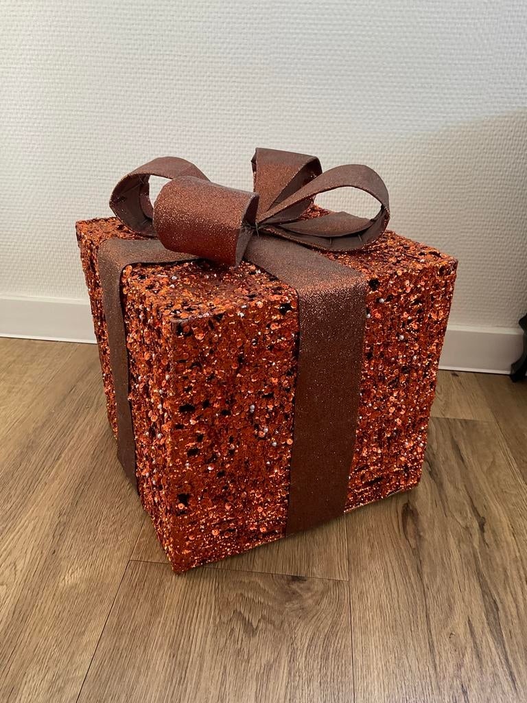 Cadeaubox met verlichting, als nieuw, Diversen, Ophalen of Verzenden, Zo goed als nieuw