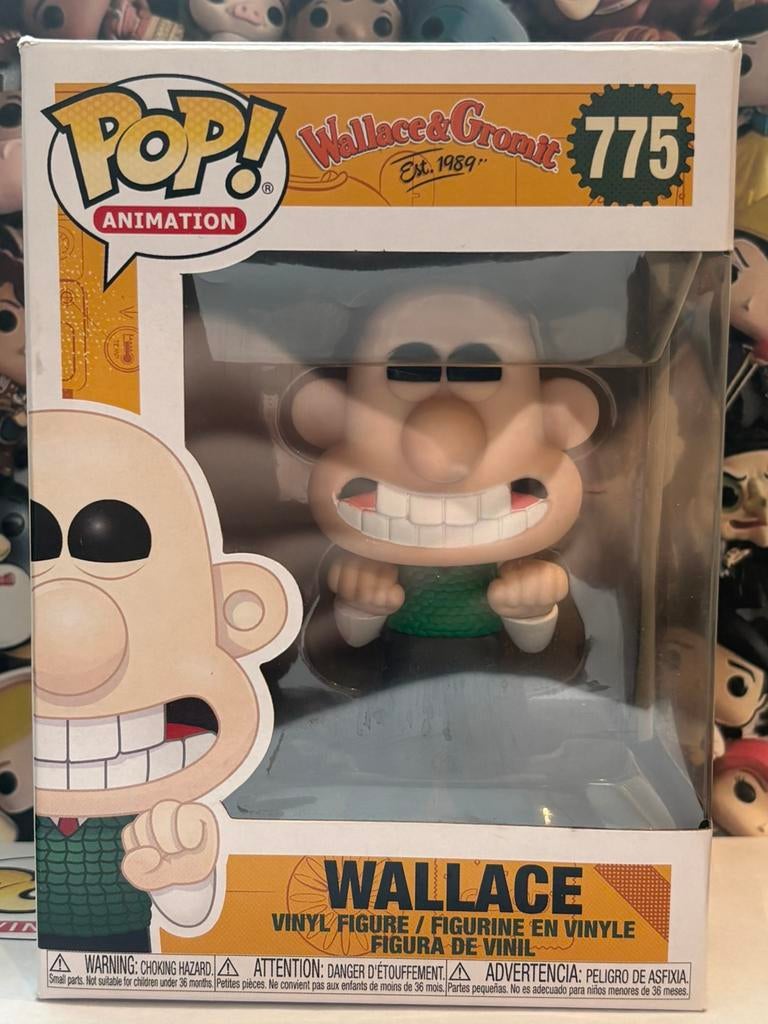Funko pop Wallace 775 Wallace & gromit animation, Verzamelen, Ophalen of Verzenden, Zo goed als nieuw