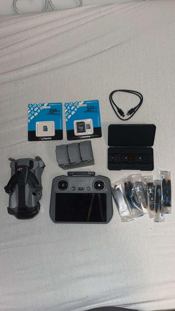 DJI Mini 5 Pro Fly More Combo, 5 tot 10 kilometer, Return to Home, Ophalen of Verzenden, Zo goed als nieuw