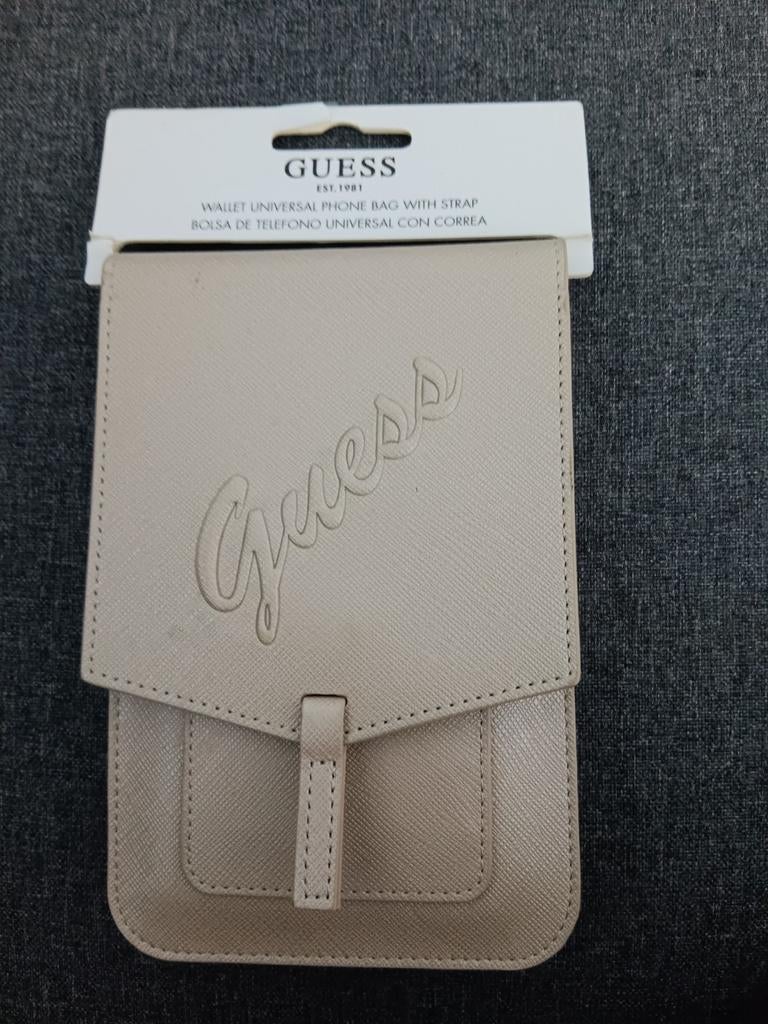 Universeel Mobiel tasje Guess, Telecommunicatie, Mobiele telefoons | Hoesjes en Frontjes | Samsung, Verzenden, Nieuw