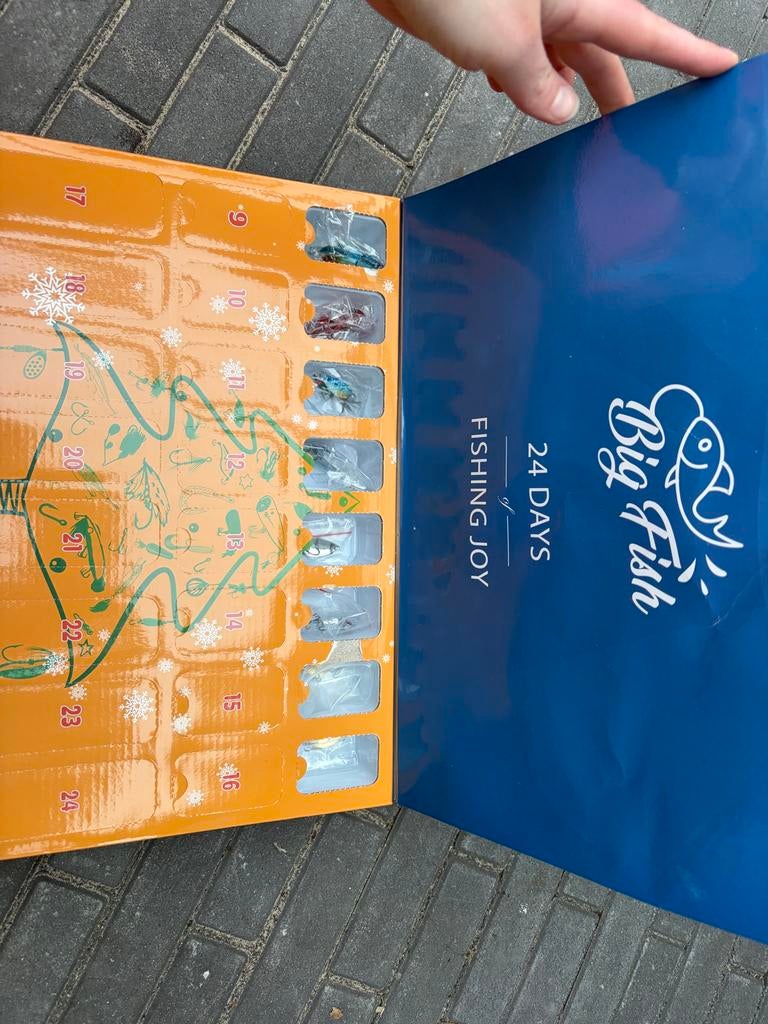 Big Fish Adventskalender met 24 dagen visplezier, Ophalen, Nieuw, Kunstaas