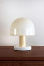 Vintage jaren 70 mushroom lamp Harey Guzzini, Gebruikt, Mid-century, jaren 70, space age, Ophalen of Verzenden, Minder dan 50 cm