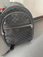 Nieuwe zwarte lederen merk rugtas, Ophalen of Verzenden, Nieuw, Waterdicht