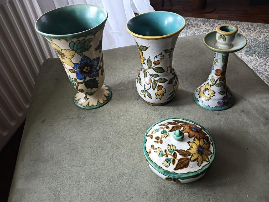 Plateel vazen, Ophalen of Verzenden