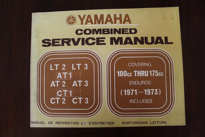 Yamaha LT2 3 AT1 2 3 CT1 2 3 1971 1973 100 175 servicemanual, Ophalen of Verzenden, Yamaha