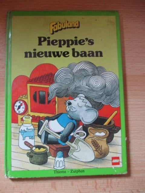 Lego Fabuland boekje  Pieppie's nieuwe baan  1983, Ophalen of Verzenden, Gebruikt, Jongen of Meisje