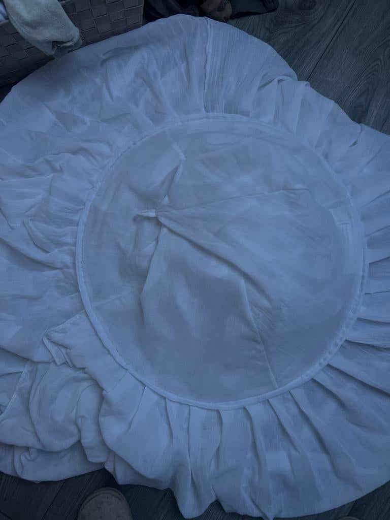 Witte Jollein klamboe voor ledikant of wieg, Kinderen en Baby's, Babywiegjes en Ledikanten, Ophalen of Verzenden, Zo goed als nieuw