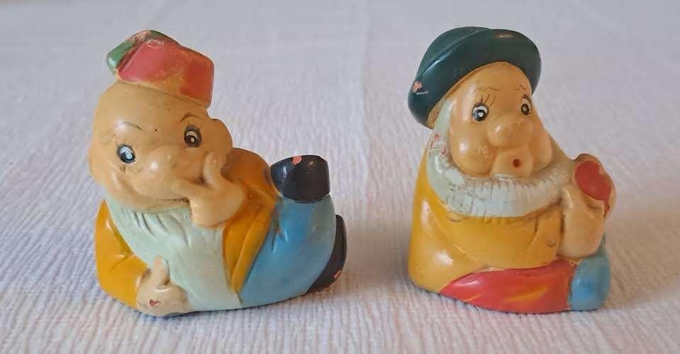 2 Vintage puntenslijpers dwerg, Verzamelen, Retro, Ophalen of Verzenden, Overige typen