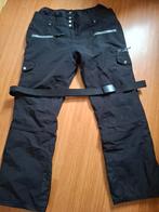 Dare2Be dames skibroek zwart met riem, maat 42, Kleding | Dames, Maat 42/44 (L), Ophalen of Verzenden, Zo goed als nieuw, Broek