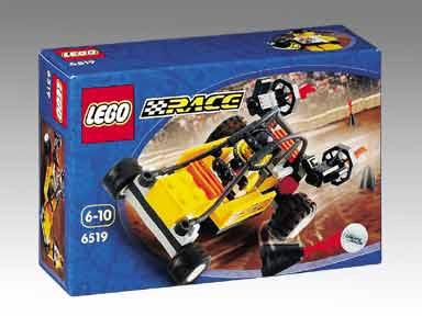 Lego Town Race 6519 Turbo Tiger, Ophalen of Verzenden, Zo goed als nieuw, Complete set, Lego