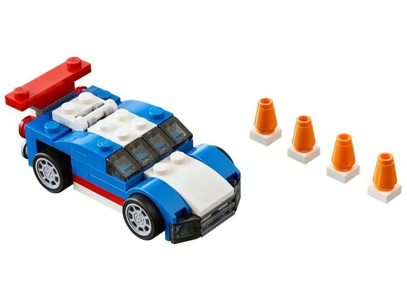 Lego Creator 31027 Blauwe Racer, Lego, Ophalen of Verzenden, Zo goed als nieuw, Compleet