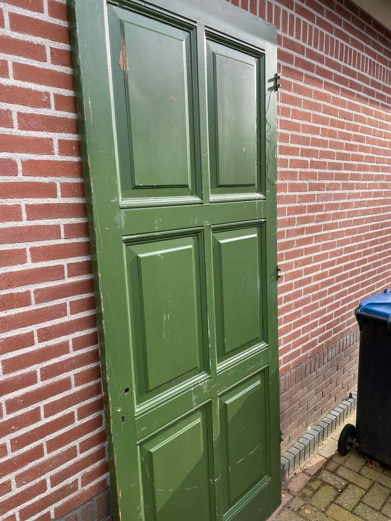 Panneel deur, Ophalen, Zo goed als nieuw, Binnendeur, 200 tot 215 cm