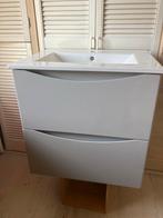 Wastafelmeubel Allibert Smiley 60cm met wasbak, Huis en Inrichting, Badkamer | Badkamermeubels, Ophalen, Nieuw, 50 tot 100 cm