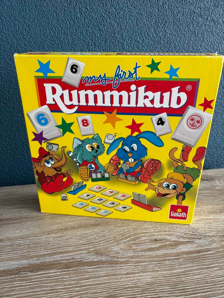 Mijn eerste Rummikub, Drie of vier spelers, Ophalen of Verzenden, Gebruikt