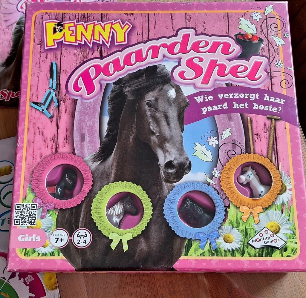 Penny paardenspel, Een of twee spelers, Ophalen of Verzenden, Gebruikt, Identity Games