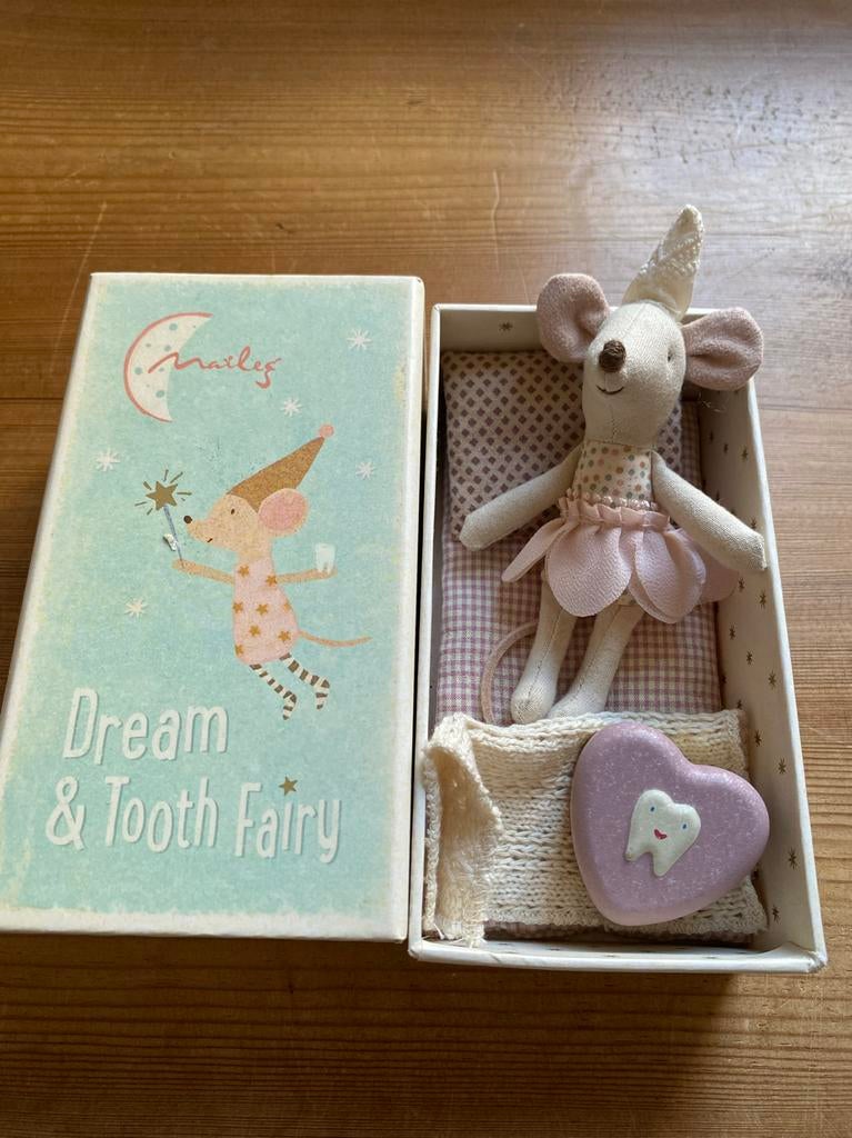 Maileg muis tandenfee in doosje, Ophalen, Muis, Overige merken, Overige karakters