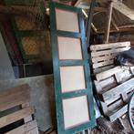 Oude paneeldeuren vermoedelijk uit bedsteewand of kast, Ophalen of Verzenden, Gebruikt, Minder dan 80 cm, Minder dan 80 cm