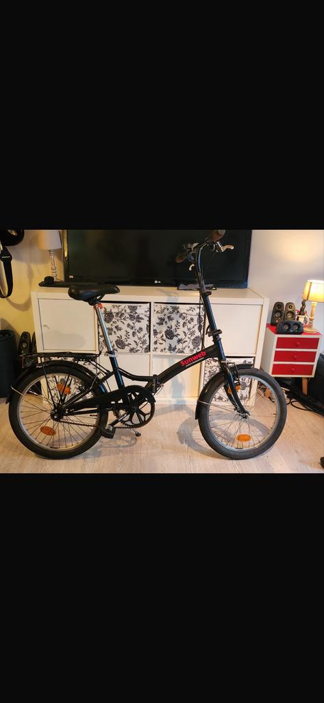 Vouwfiets, 20 inch of meer, Gebruikt, Velgrem, Versnellingen