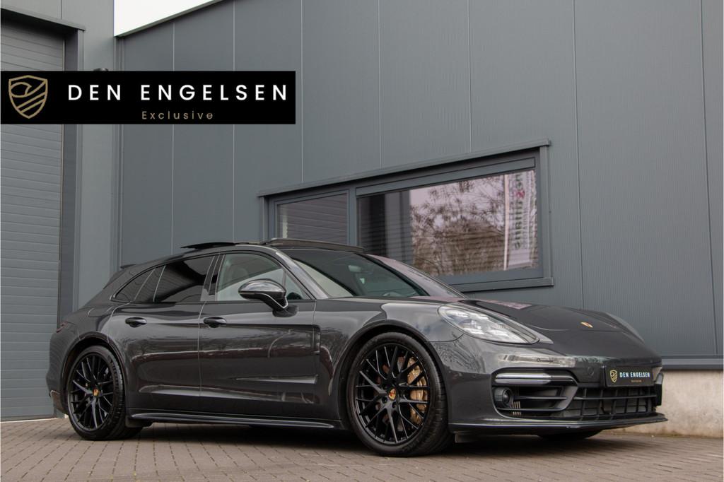 Porsche Panamera Sport Turismo 4.0 Turbo S V8 E-Hybrid 680PK, Auto's, Porsche, Automaat, Met garantie (alle), Leder, Vierwielaandrijving