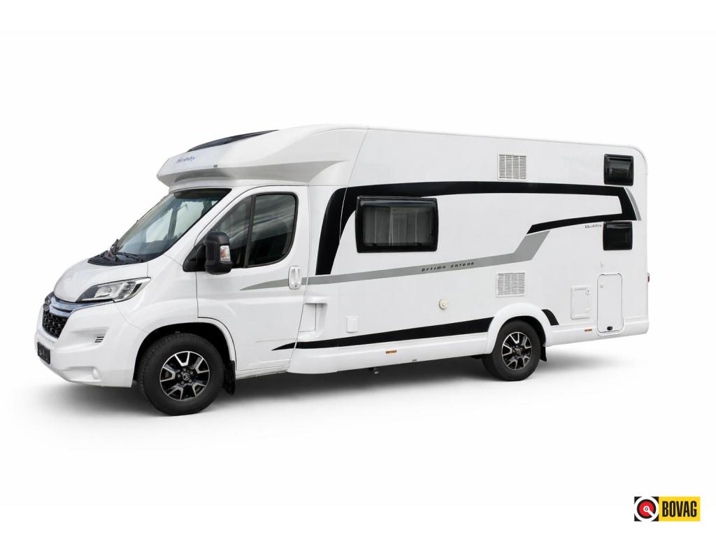 Hobby Optima On Tour T65 6 Persoons, Caravans en Kamperen, Ringverwarming, Hobby, Koelkast, Bedrijf
