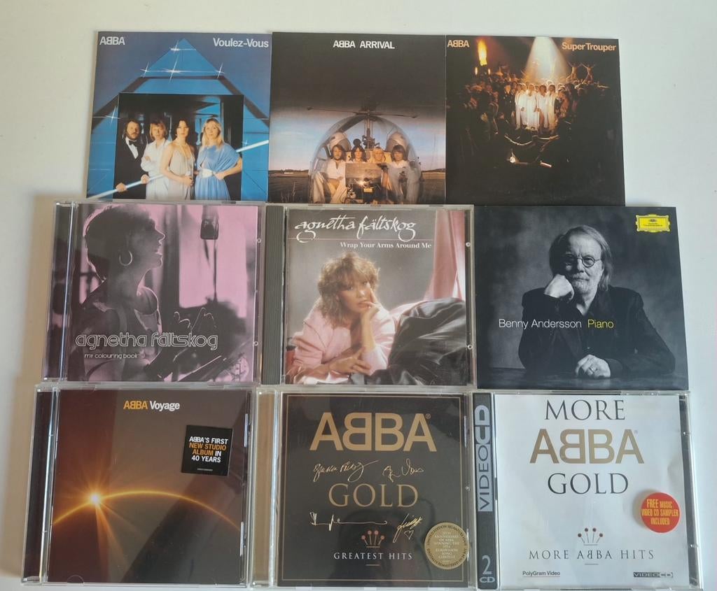 Abba cd collectie 18x orgineel incl rare items, Verzenden, Gebruikt