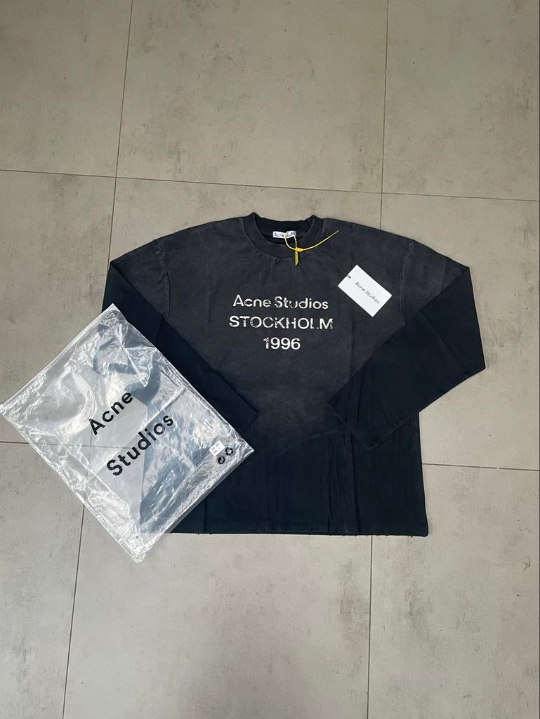 Acne Studios Longsleeve - Maat S, Kleding | Heren, T-shirts, Ophalen of Verzenden, Nieuw, Maat 46 (S) of kleiner, Zwart