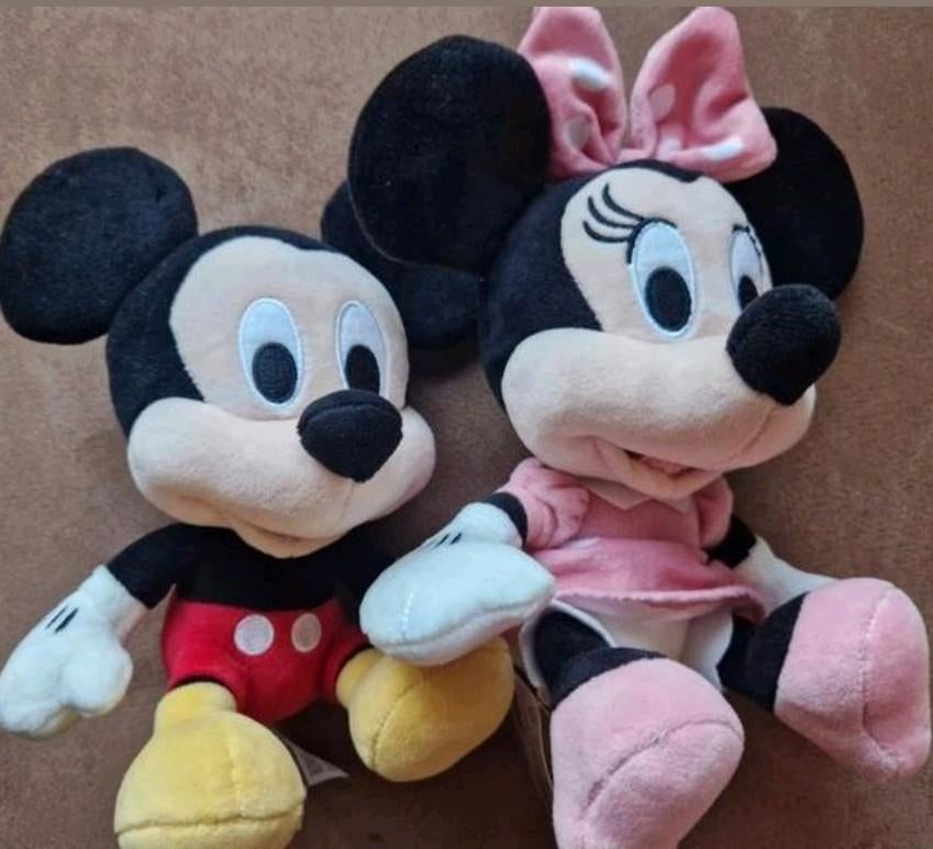 Nieuwe knuffels Mickey en Minnie Mouse, Ophalen, Mickey Mouse, Nieuw, Knuffel