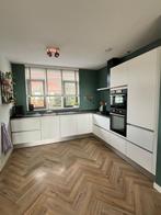 Buynzeel keuken - Compleet inclusief kokendwaterkraan!, Ophalen, Wit, Hoekkeuken, Zo goed als nieuw