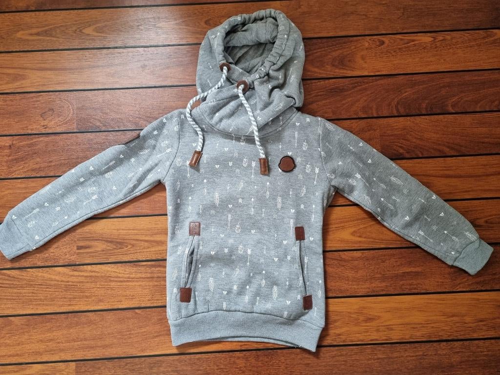 SQUARED AND CUBED hoody trui maat 140/10 ** ZGAN ** LEUK **, Trui of Vest, Ophalen of Verzenden, Zo goed als nieuw, Jongen