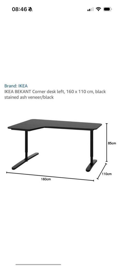 Gratis ikea bureau, Huis en Inrichting, Bureaus, Gebruikt, Ophalen