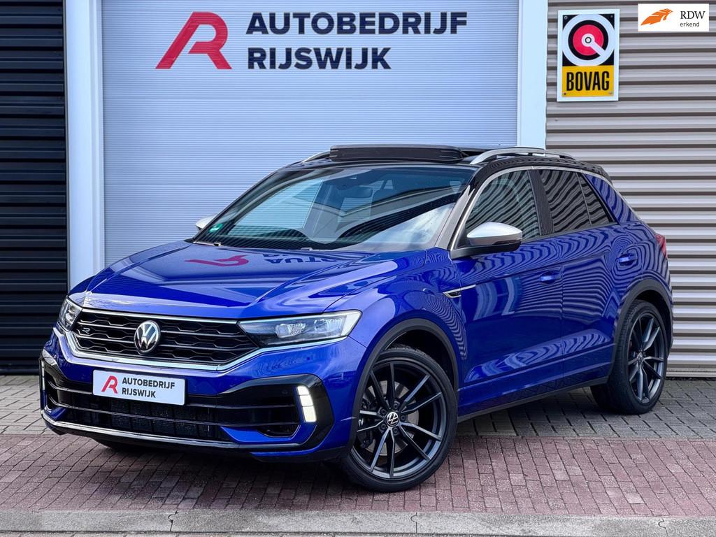 Volkswagen T-Roc 2.0 TSI 4Motion R Pano/Leer/Akra/Keyless, Auto's, Volkswagen, Automaat, 12 maanden, Gebruikt, 4 cilinders