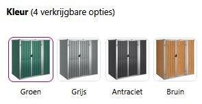 Tuinhuis tuinschuur tuinkast staal GRATIS BEZORGD!, Tuin en Terras, Hand-tuingereedschap, Nieuw, Overige soorten, Verzenden