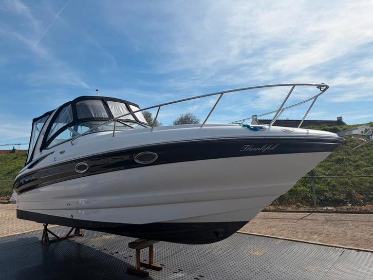 Crownline 270 CR 2006, Watersport en Boten, Speedboten, Zo goed als nieuw, 6 meter of meer, Benzine, 200 pk of meer, Polyester