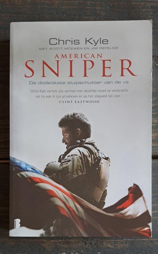 Chris Kyle – American sniper, Boeken, Maatschappij en Samenleving, Ophalen of Verzenden, Zo goed als nieuw, Nederland