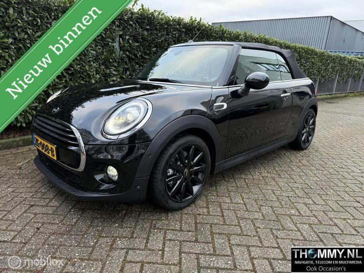 Mini Cabrio Cooper LED, navigatie, Carplay 43000 km NAP, Auto's, Mini, Bedrijf, Te koop, Cabrio, ABS, Airbags, Airconditioning