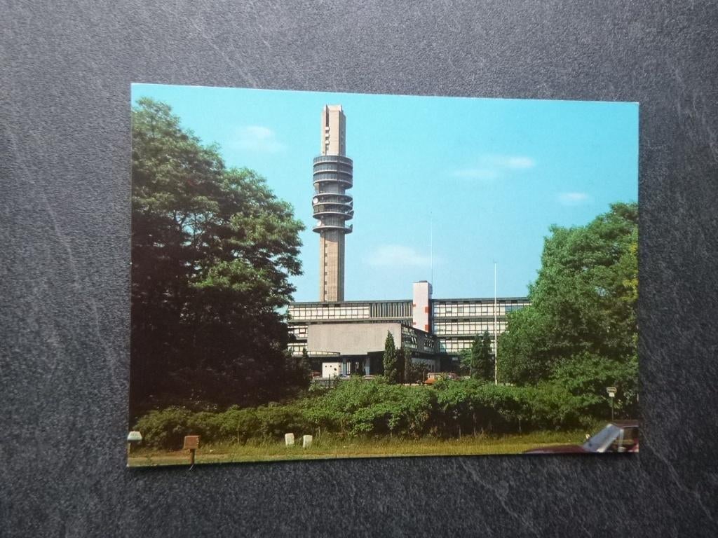 Hilversum, PTT toren, Verzamelen, Ansichtkaarten | Nederland, Verzenden, 1980 tot heden, Ongelopen, Noord-Holland