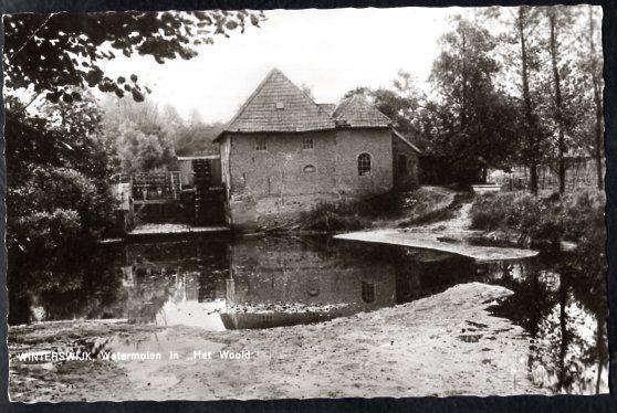 (GD452) Ansichtkaart molen Winterswijk watermolen Woold 1965, Verzamelen, Ansichtkaarten | Nederland, Ongelopen, Gelderland, 1960 tot 1980