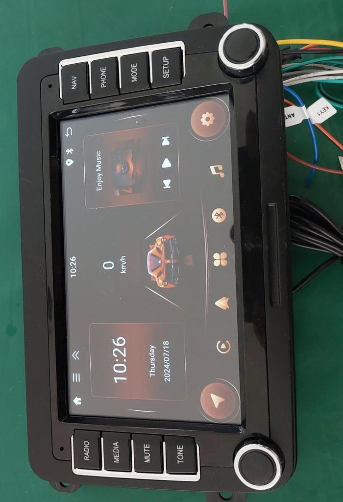 Android Autoradio Navigatie Systeem voor VW zonder canbus, Auto diversen, Autoradio's, Gebruikt, Ophalen of Verzenden