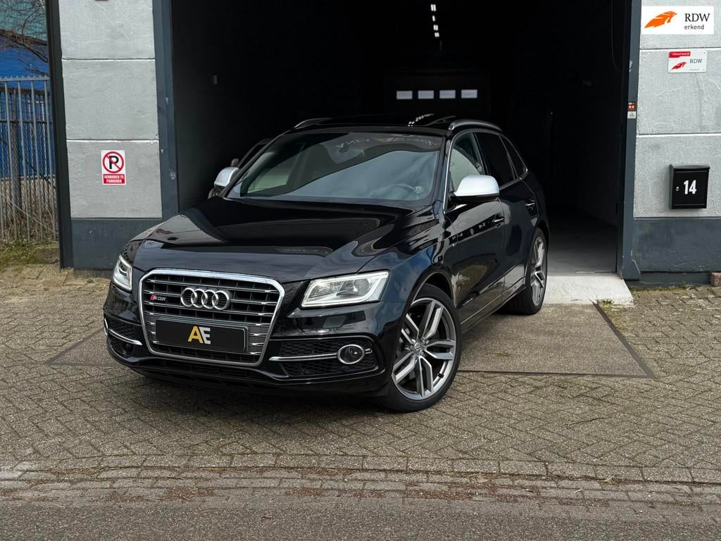 Audi SQ5 3.0 TDI Quattro Pro Line 313 PK|Pano|B&O, Auto's, Audi, Euro 5, 15 km/l, Gebruikt, Zwart