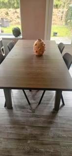 IKEA tafel met 4 stoelen (uitschuifbaar), Ophalen, Gebruikt, 100 tot 150 cm, 50 tot 100 cm