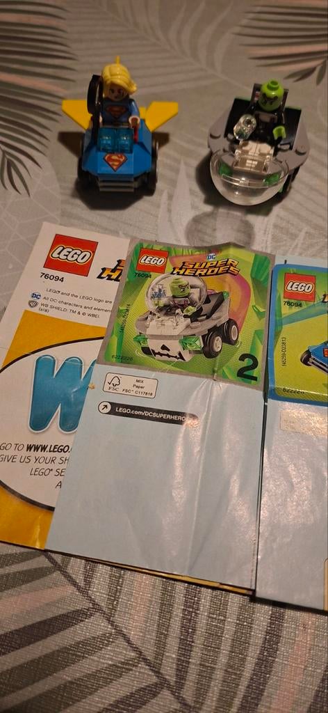 LEGO DC Super Heroes 76094 Supergirl vs. Brainiac, Ophalen of Verzenden, Gebruikt, Complete set, Lego