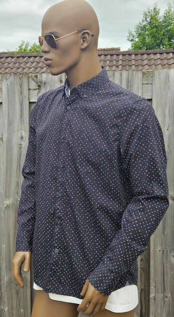 PME Legend katoenen overhemd (L) Gewassen en gestreken