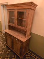 Grenen vitrinekast 122x54x196cm (lxdxh), Ophalen, Gebruikt, 25 tot 50 cm, 50 tot 100 cm