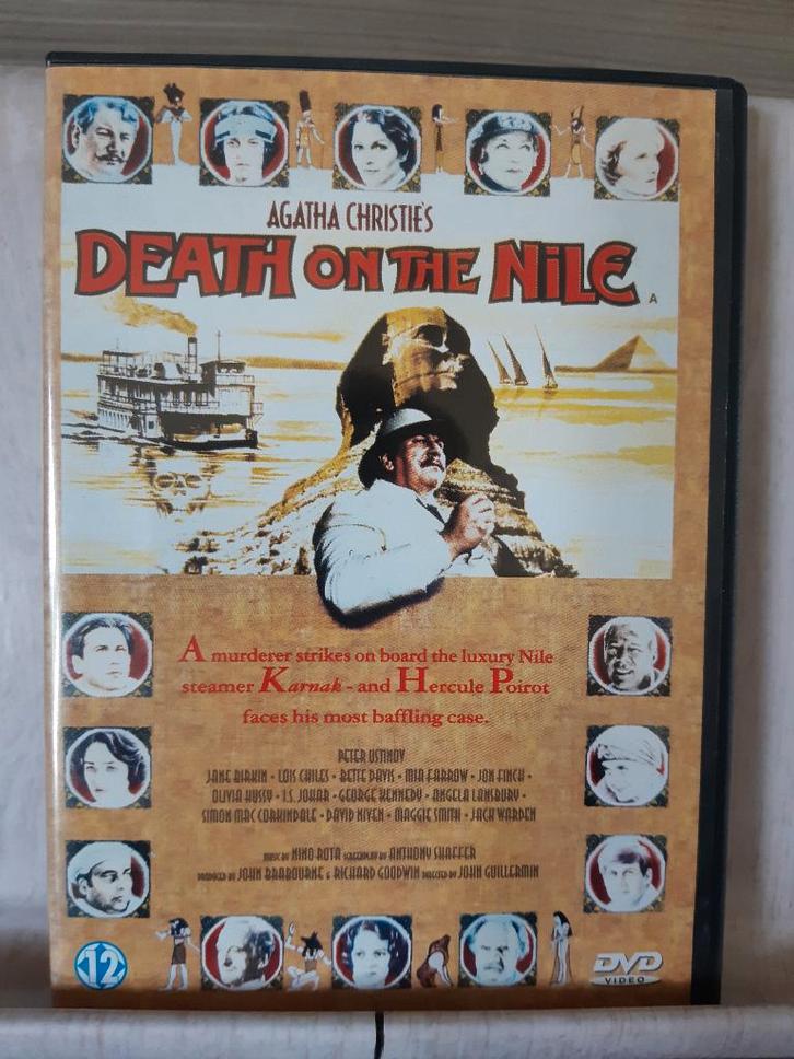 Death on the Nile (1978) Klassieker Agatha Christie – Dvd, Cd's en Dvd's, Dvd's | Klassiekers, Zo goed als nieuw, Thrillers en Misdaad