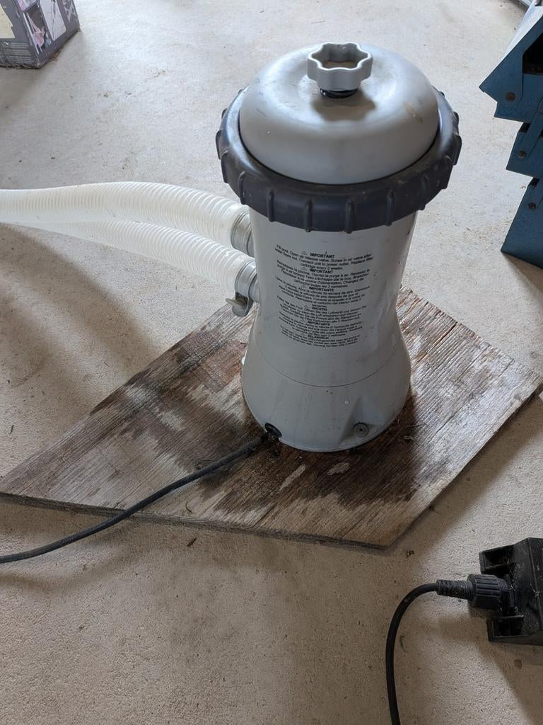 Intex Krystal Clear zwembad filterpomp, Ophalen