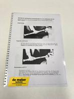 Werkplaatshandboek PZ cyclomaaier PZ165 & PZ215, Ophalen of Verzenden, Nieuw, Onbekend, Catalogus